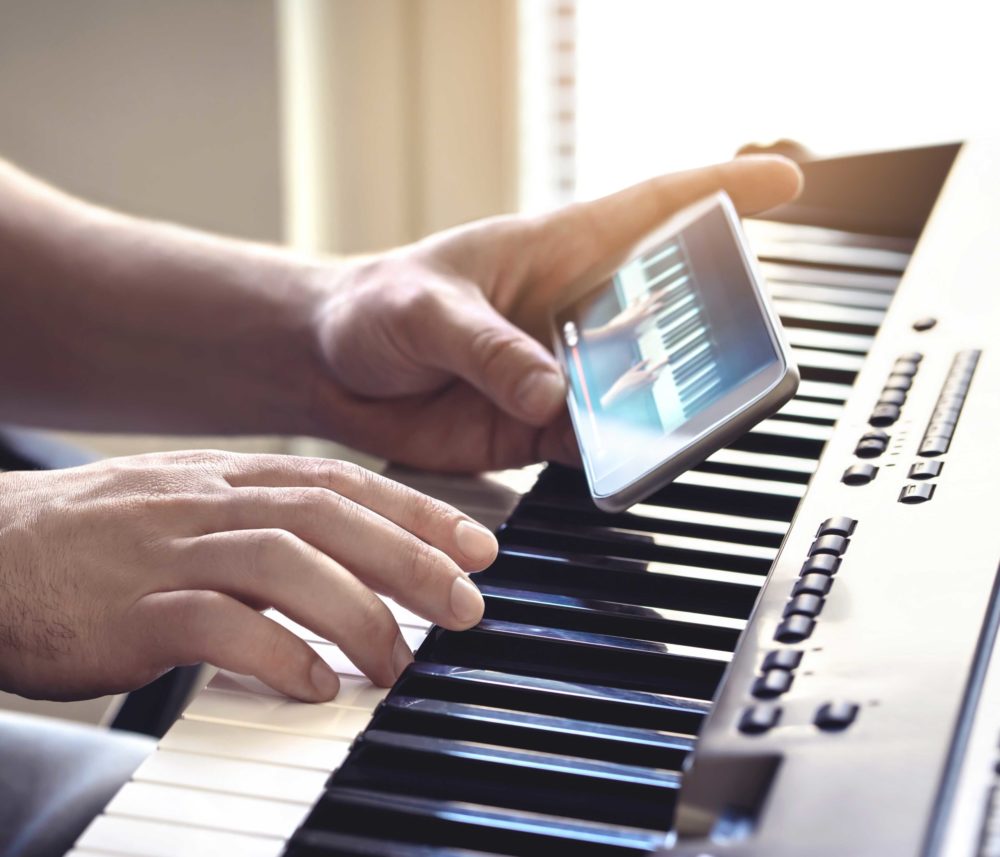 Learning to play the piano